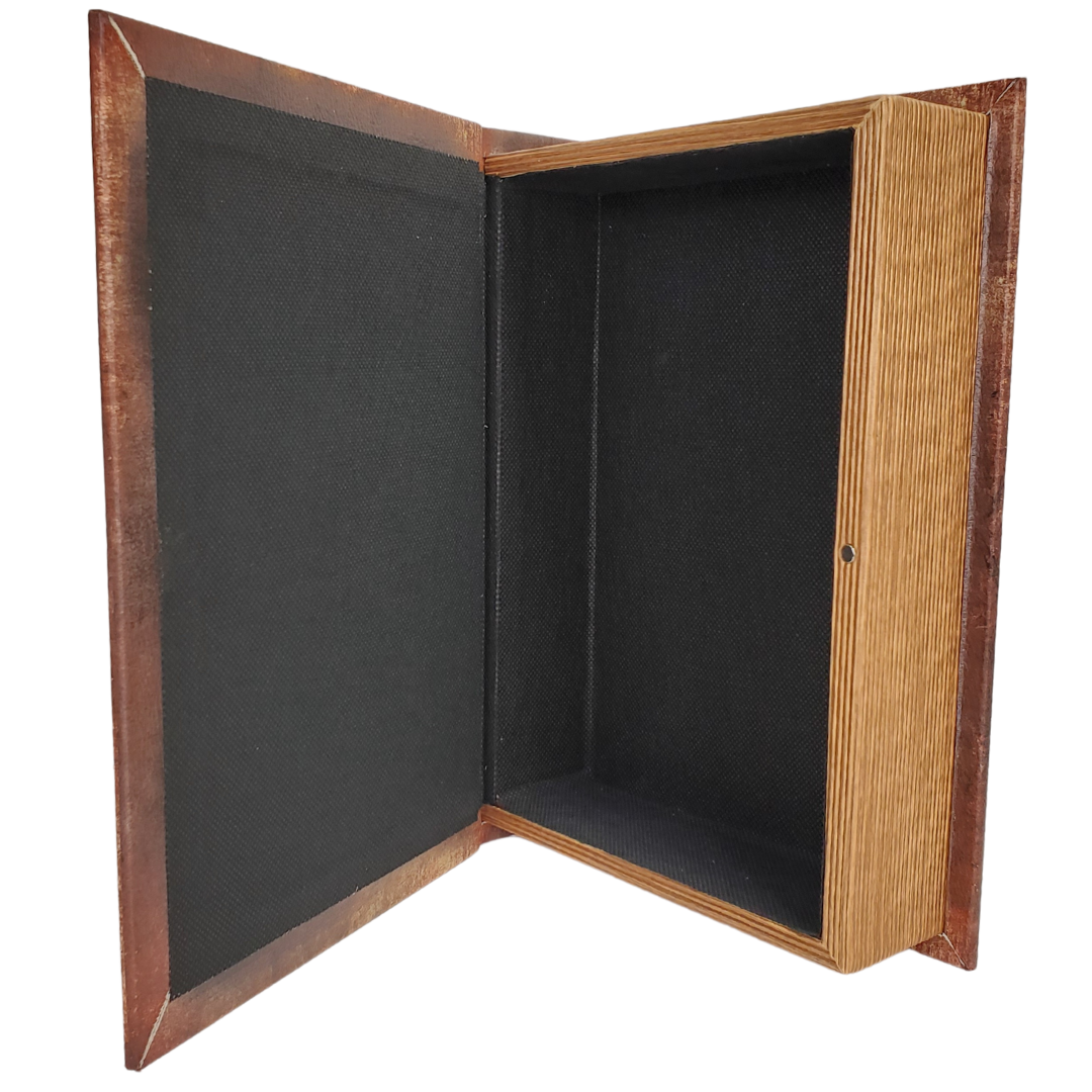 Large Hollow Big Ben Book - Open View - Look no further to display a classy book on your coffee table, office desk, or anywhere that will add a spark into the room!. Each book is approximately 12.7x3x9.1inches in size. This versatile hollow book can be used for decor and storage! Makes for the perfect gift for any occasion.