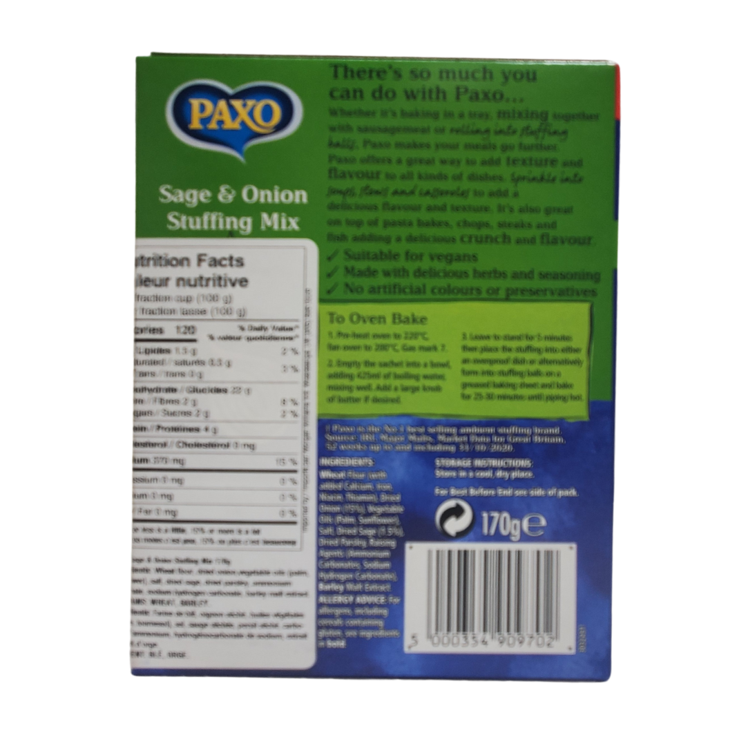Paxo Stuffing Mix