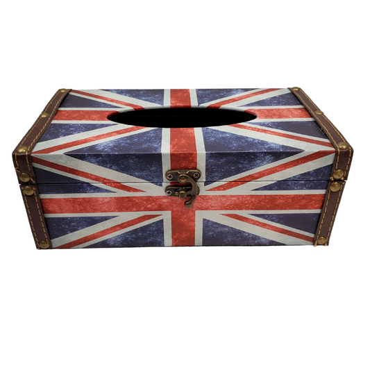 Union Jack Tissue Box