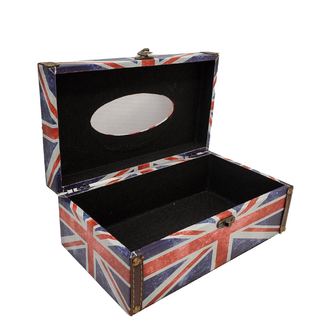 Union Jack Tissue Box