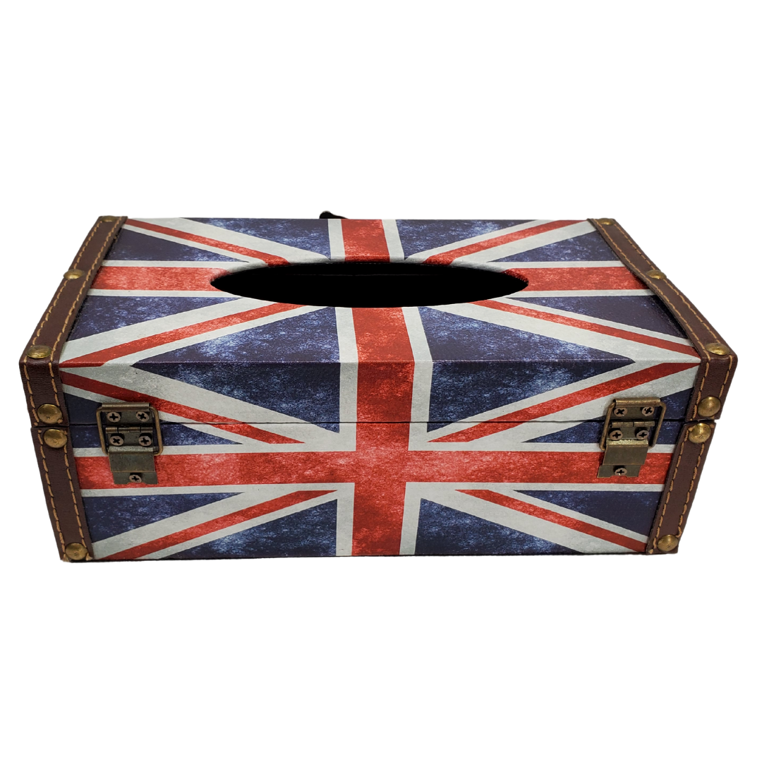 Union Jack Tissue Box