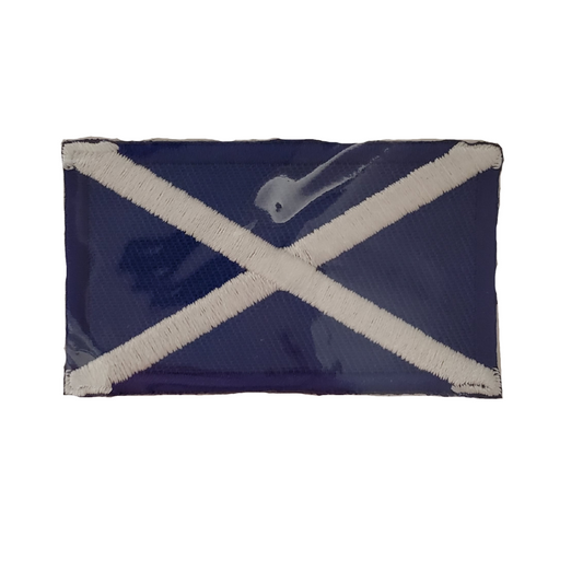 Add a splash of colour onto your fabrics with our iron-on Scotland patch.