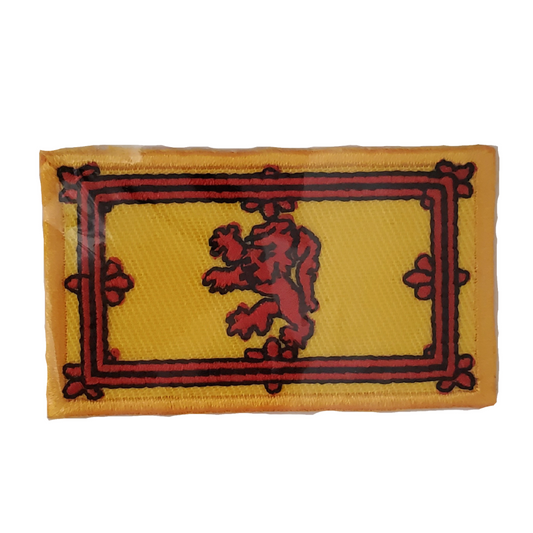 Scottish Rampant Lion Iron-on Patch