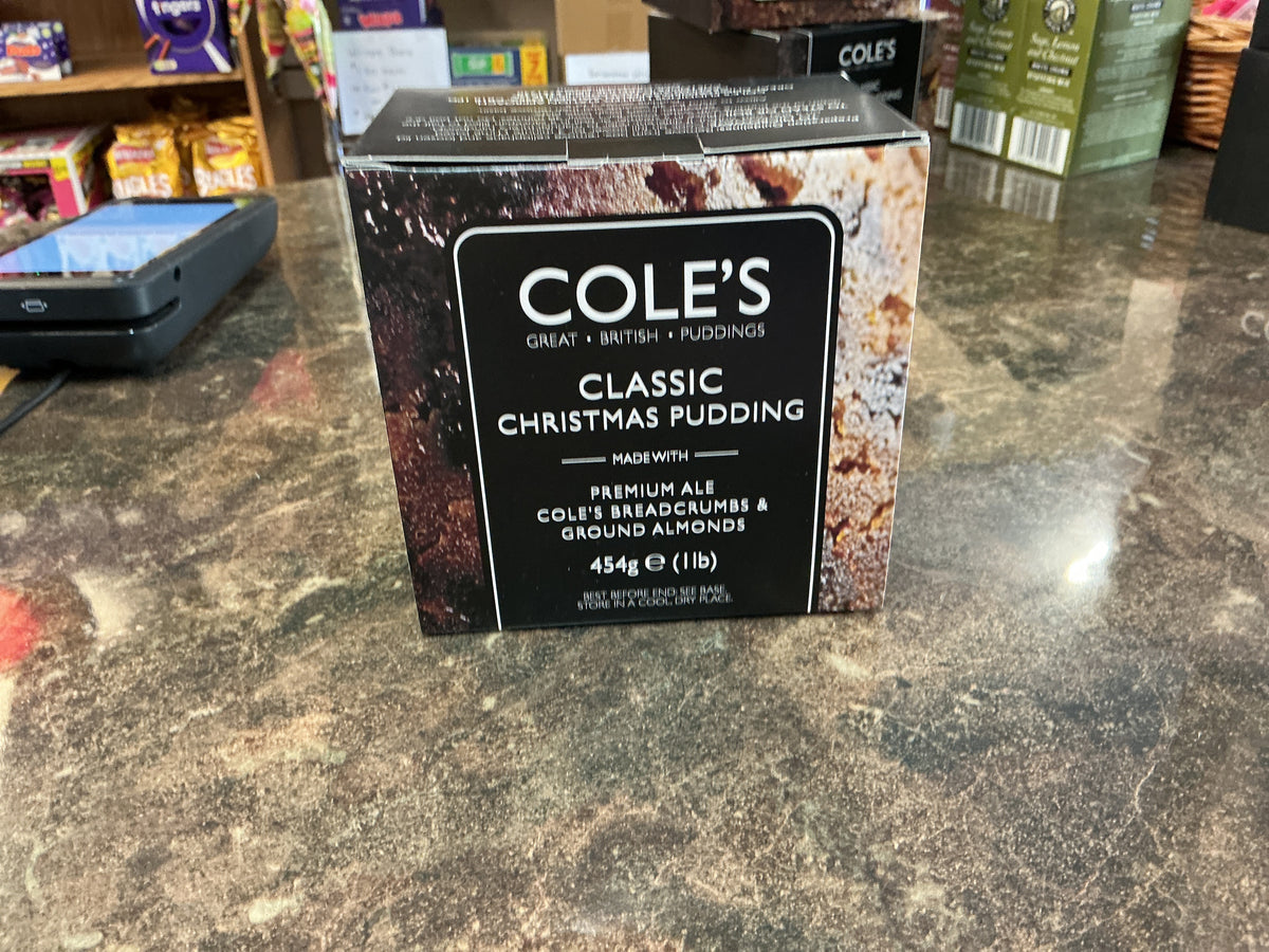 COLES CLASSIC CHRISTMAS PUDDING 454G
