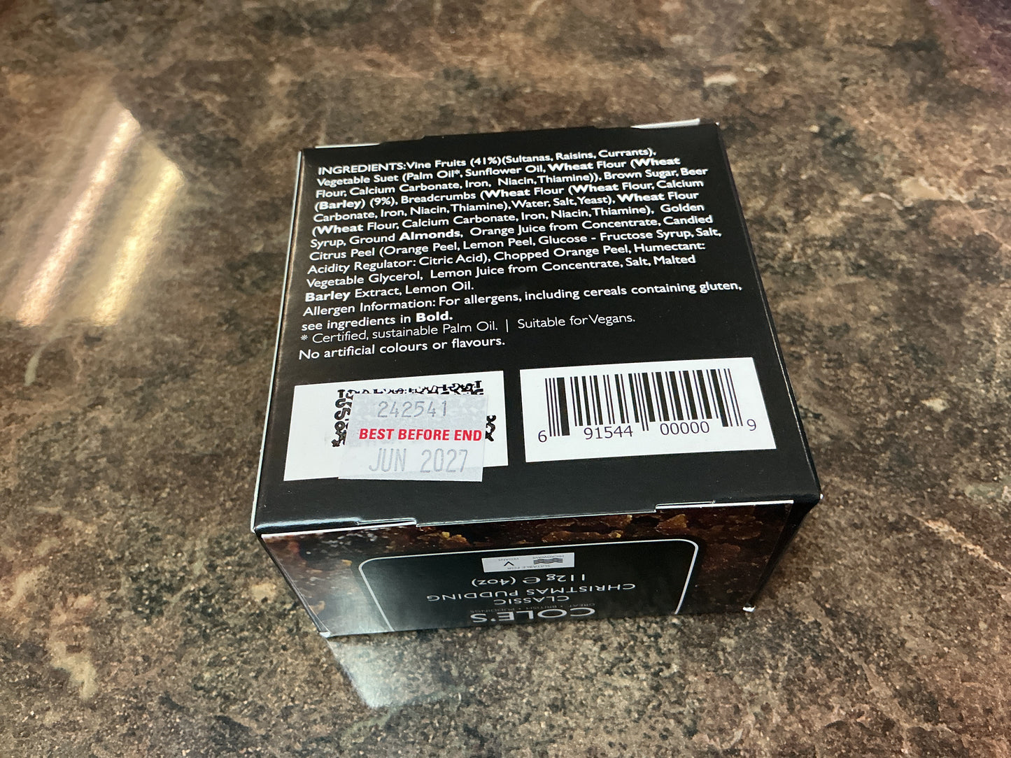 Coles classic Christmas pudding 112g