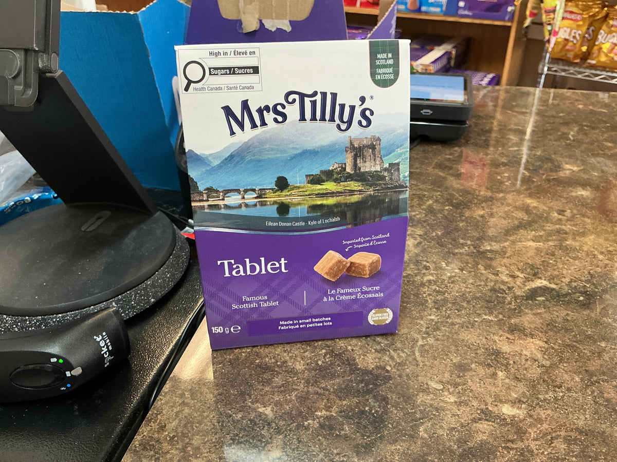 MRS TILLY’S FAMOUS SCOTTISH TABLET 150G