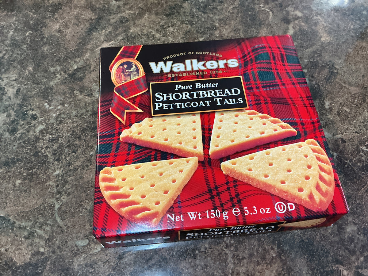WALKERS SHORTBREAD PETTICOAT TAILS 150G