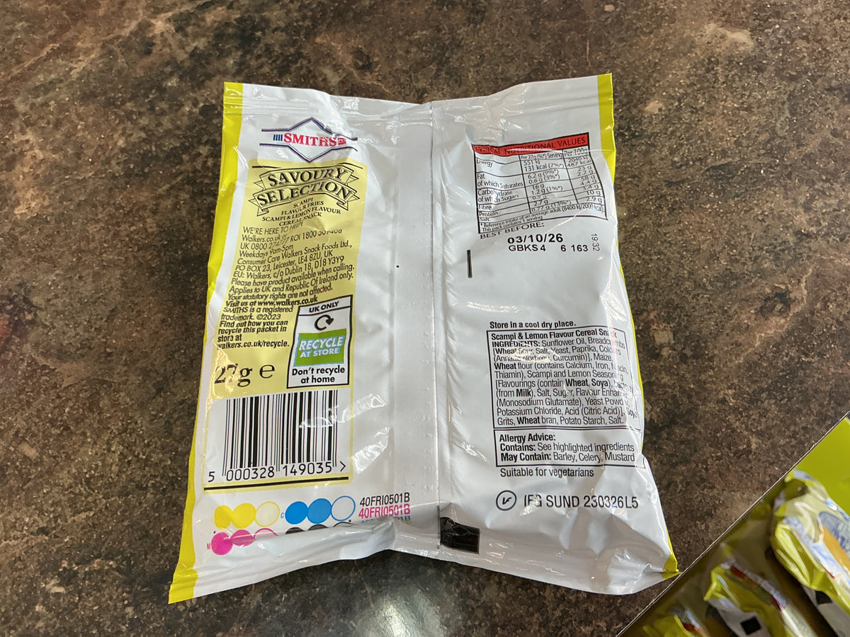 SMITHS SCAMPI FRIES 27G