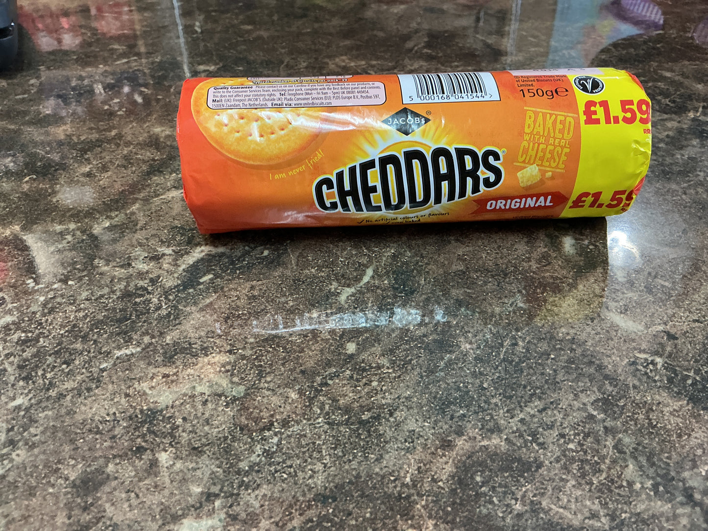 JACOBS CHEDDARS ORIGINAL 150G