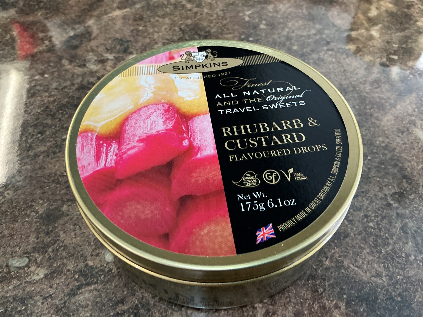 SIMPKINS RHUBARB & CUSTARD 200G