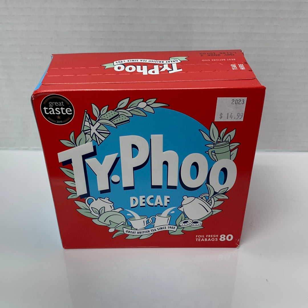 Typhoo Decaf 80 bags 232g