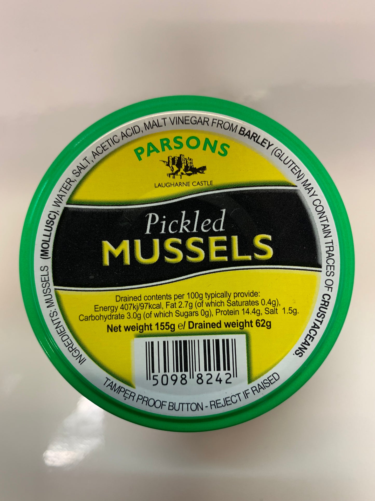 Parsons Pickled Mussels