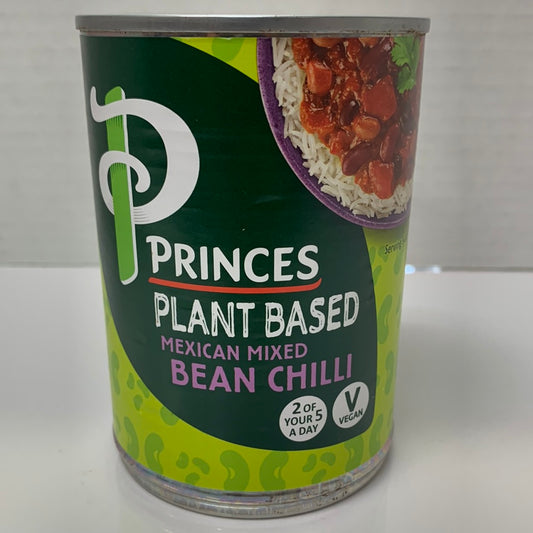 Princes Plant Based Mexican Mixed Bean Chilli