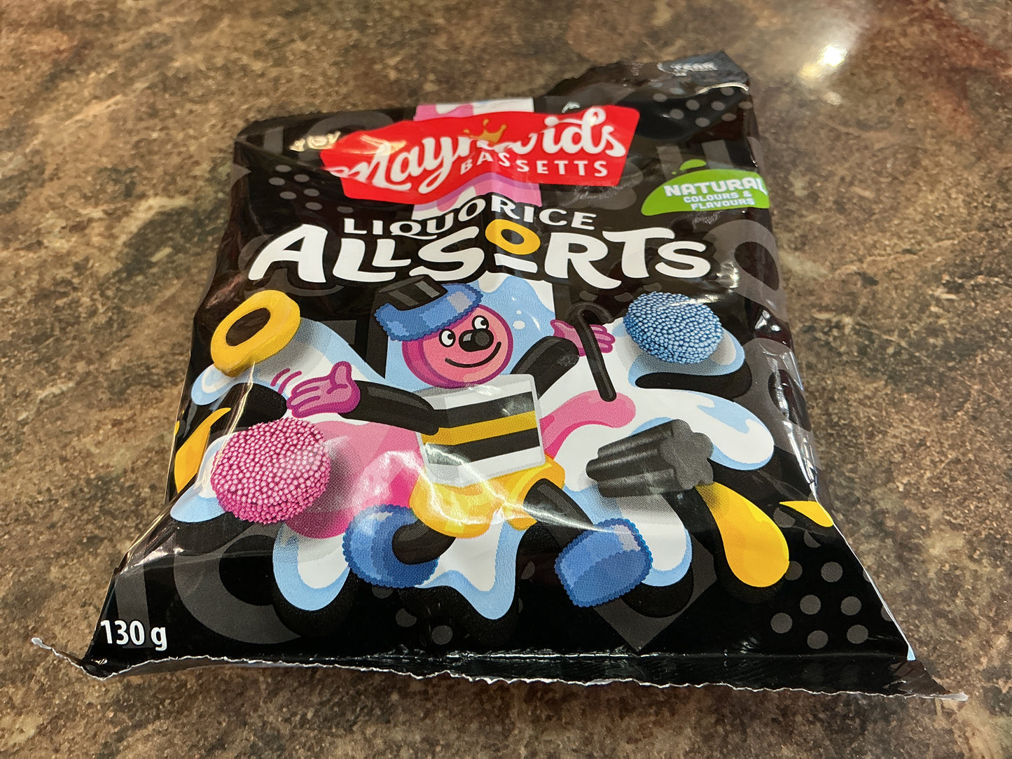 MAYNARDS BASSETTS LIQUORICE ALLSORTS 130G