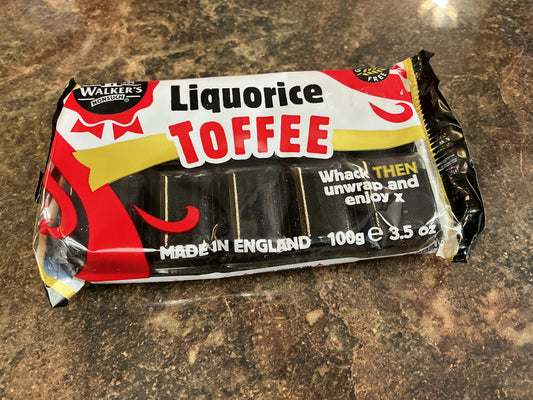 Walkers Liquorice Toffee 100g