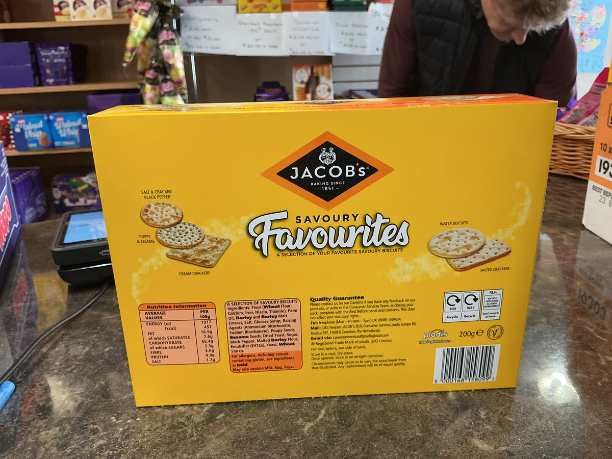 JACOBS SAVOURY FAVOURITES 200G