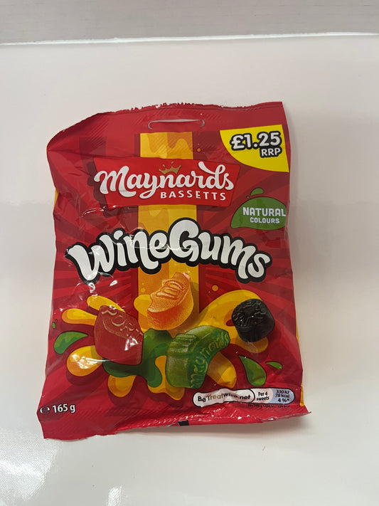 Maynards Bassetts Winegums