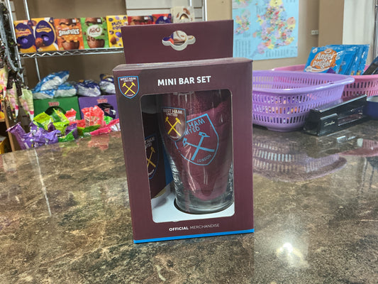 WEST HAM MINI BAR SET