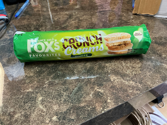 FOX’S CRUNCH CREAMS GINGER 200G