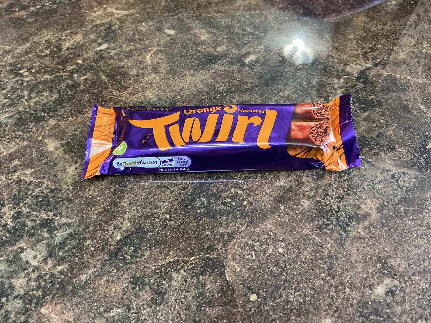 CADBURY ORANGE TWIRL 43G