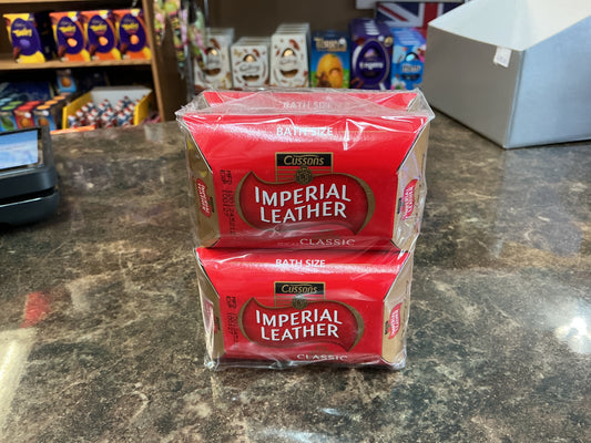 IMPERIAL LEATHER SOAP 4PK