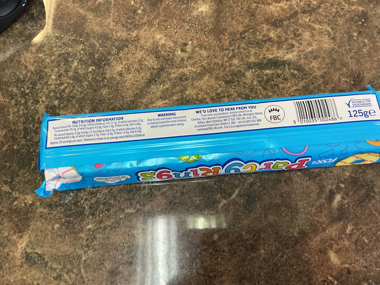 Fox’s Party Rings 125g