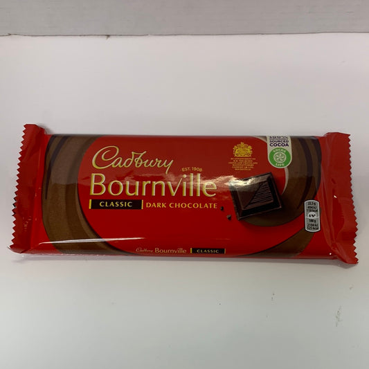 Cadbury Bournville Classic Dark Chocolate 180g