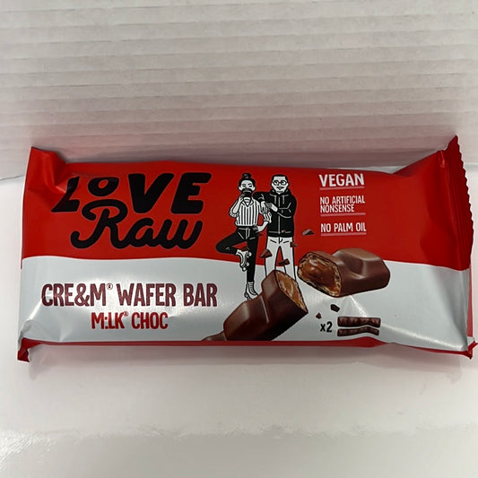 Love Raw Vegan Cream Wafer Bar