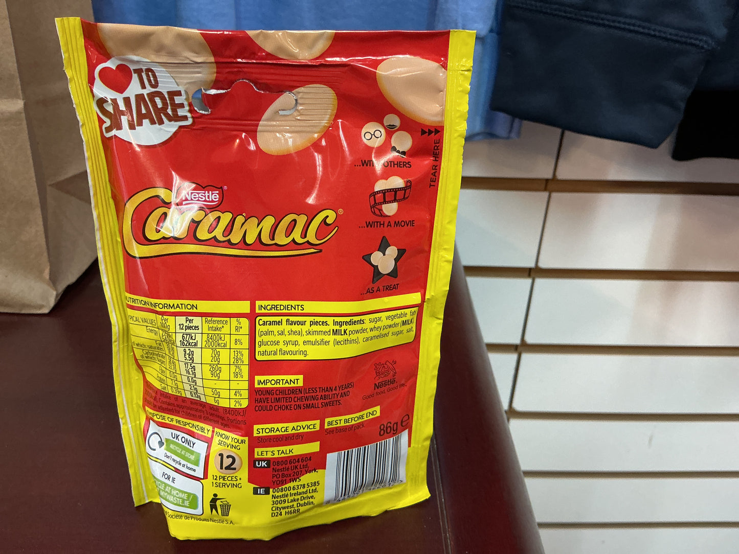 NESTLE CARAMAC 86G