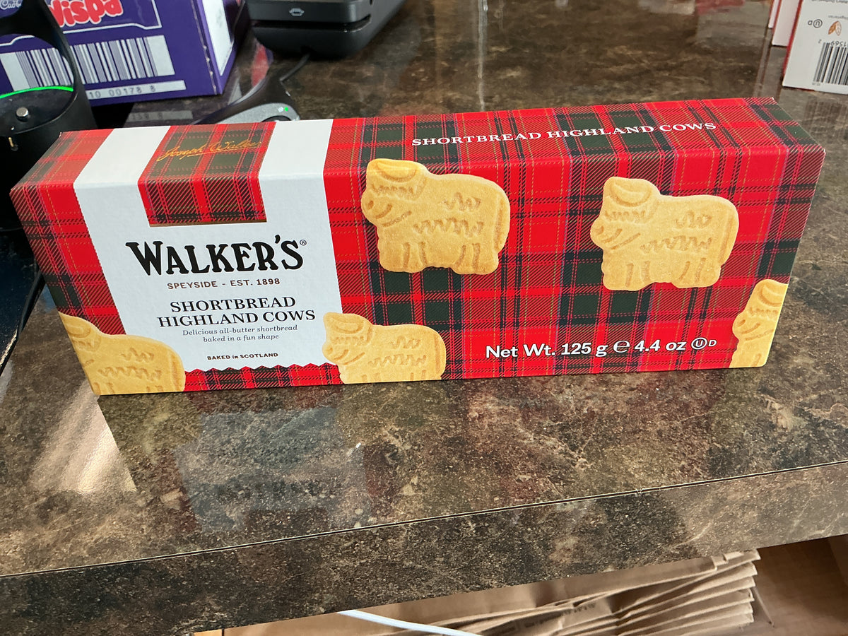 WALKERS SHORTBREAD HIGHLAND COWS 125G