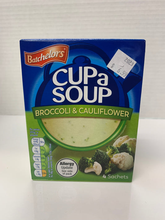 BATCHELORS CUP A SOUP BROCCOLI & CAULIFLOWER