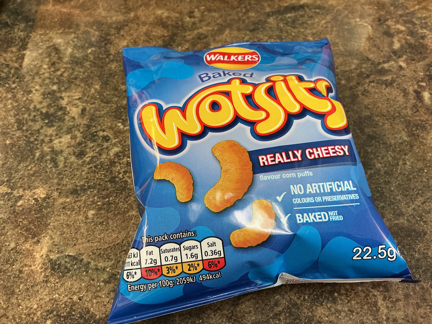 WALKERS WOTSITS 22.5G