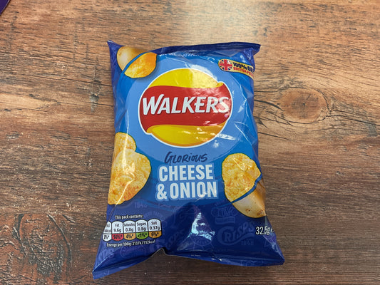 (Copy) Walkers Cheese & Onion Crisps 32.5 g