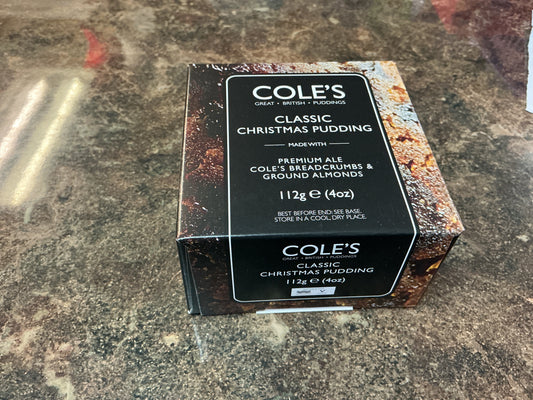 Coles classic Christmas pudding 112g