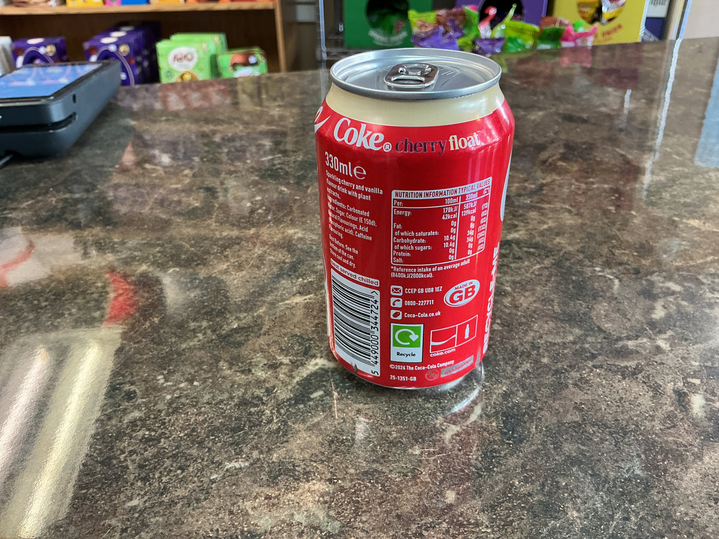 COCA COLA CHERRY FLOAT 330ML