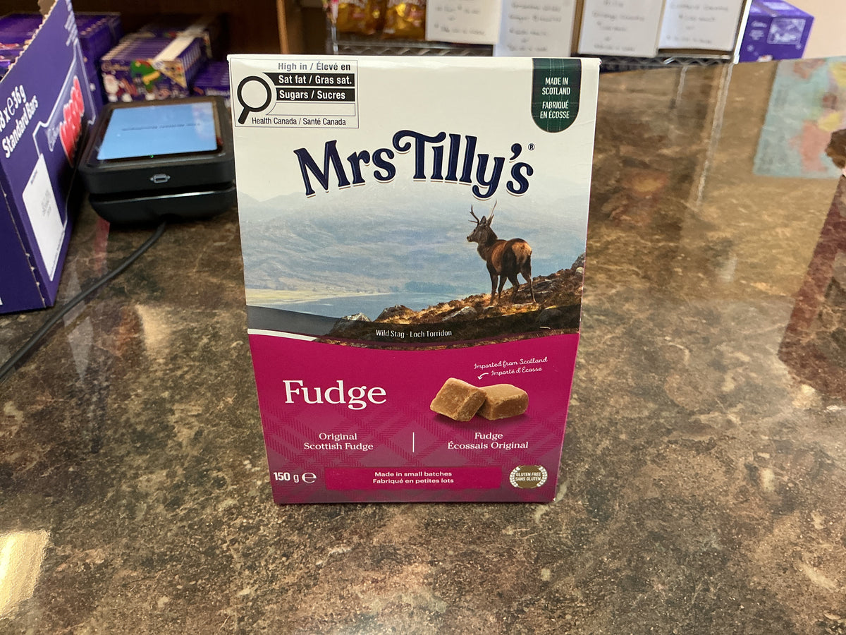 MRS TILLY’S ORIGINAL SCOTTISH FUDGE 150G