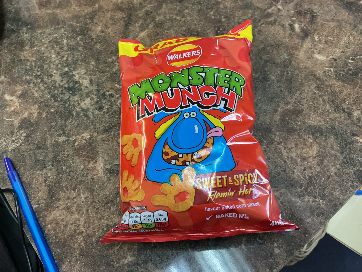 MONSTER MUNCH SWEETSPICY 40G