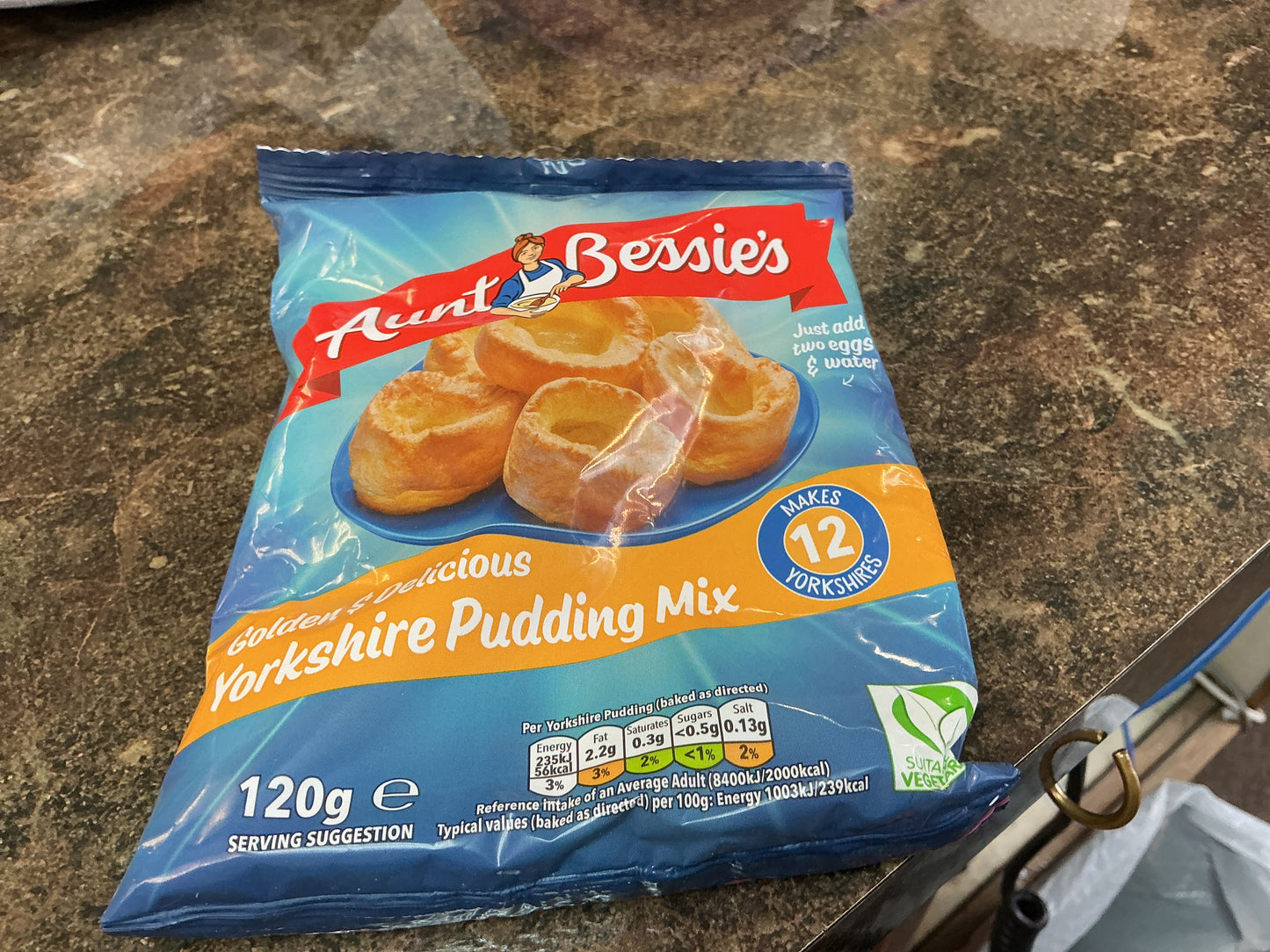 AUNT BESSIES YORKSHIRE PUDDING MIX