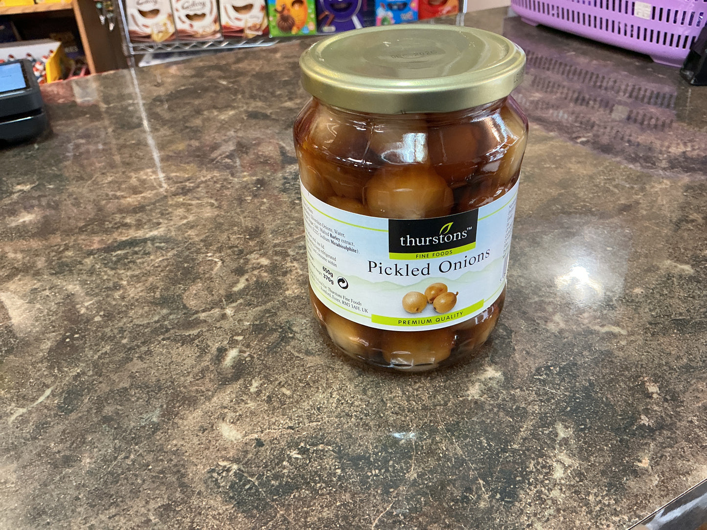 THURSTONS PICKLED ONIONS 650G
