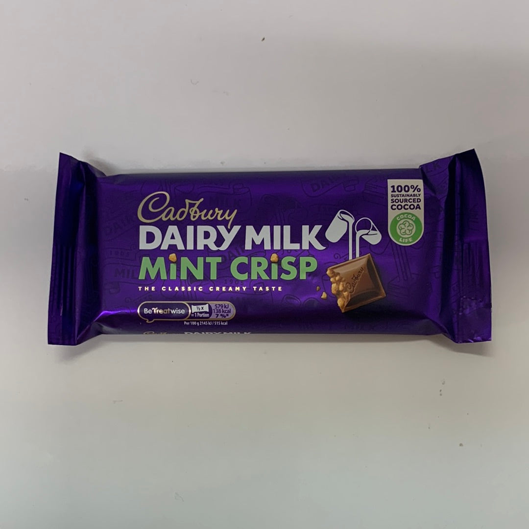 DAIRY MILK MINT CRISP – The British Boutique