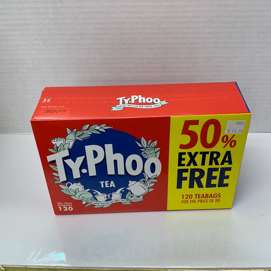 Typhoo 120 Tea Bags 348g