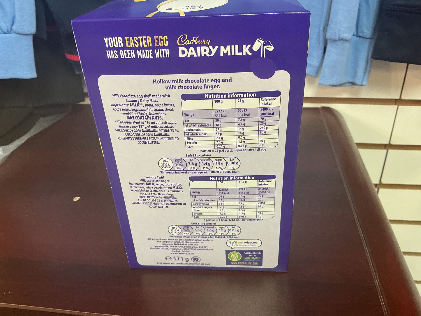 CADBURY EGG TWIRL 198 GR