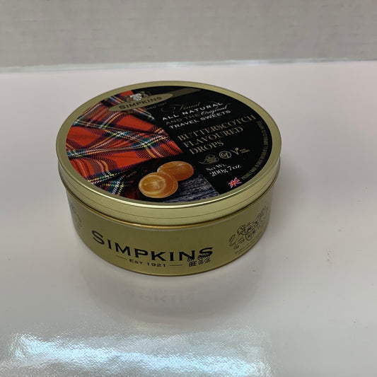Simpkins Butterscotch Drops 200g