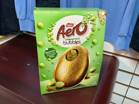 NESTLE AERO PEPPERMINT BUBBLES EGG 230G