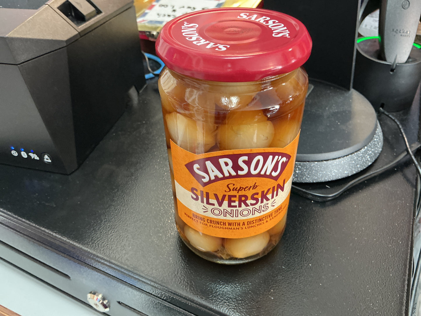 SARSON’S SILVERSKIN ONIONS 460G