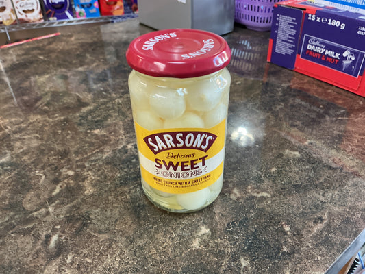 SARSON’S SWEET ONIONS 460G