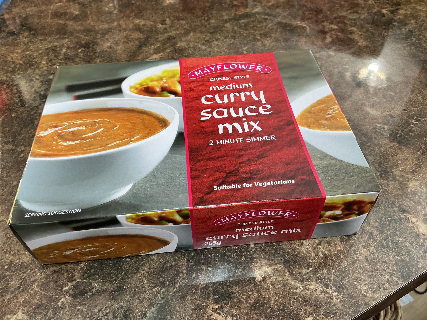 MAYFLOWER MEDIUM CURRY SAUCE MIX 255G