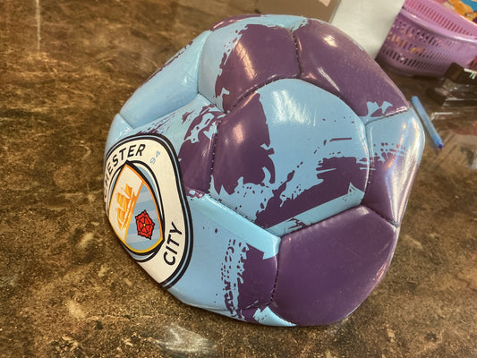 MAN CITY SOCCER BALL
