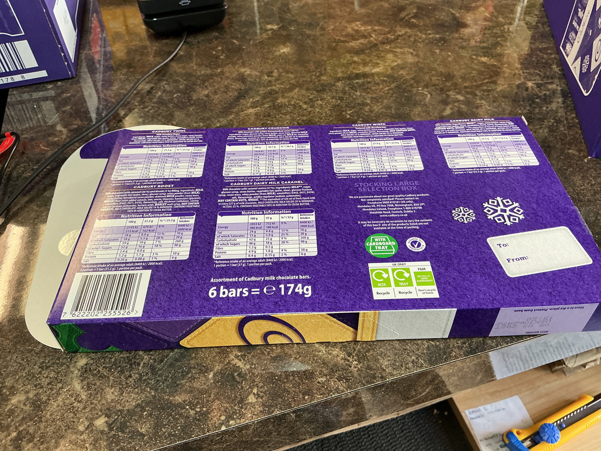 CADBURY STOCKING SELECTION BOX 174G