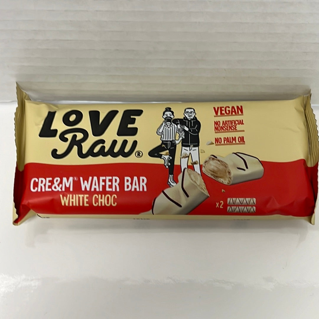 Love Raw Vegan Cream Wafer Bar